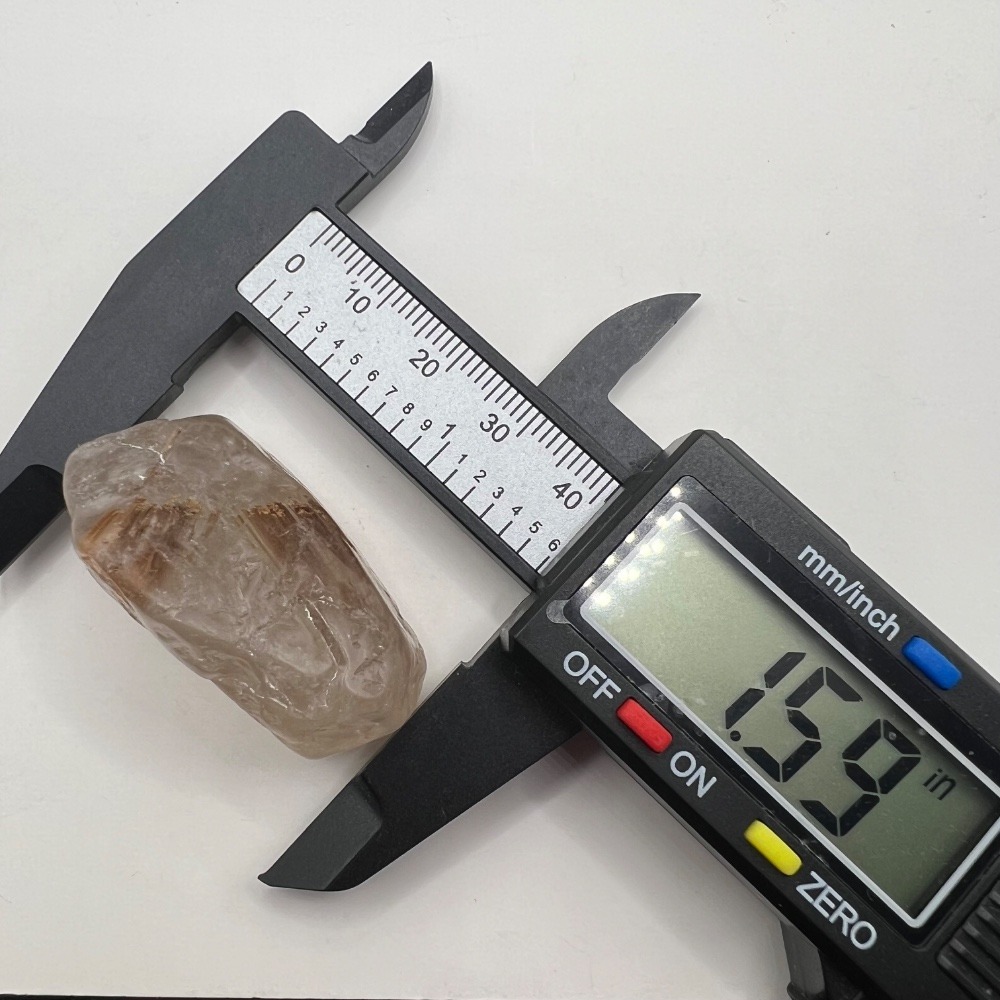 Golden Rutilated Quartz Crystal Freeform - Picture 12 of 13
